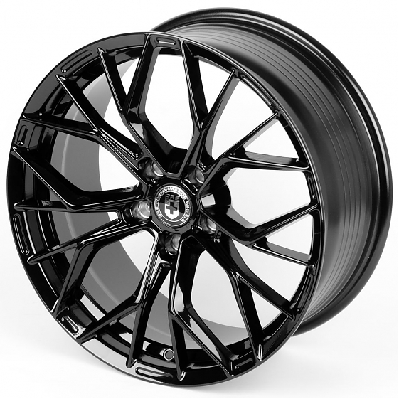 Литые диски 80602 HRE F010-SL051 18 J8 ET35 5x108 73.1 чёрный: Фото 6