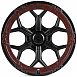 Кованые диски H250513H SKILL SL401-SK364 22 J9.5 ET20 5x130 84.1 чёрный матовый + карбон SFC19