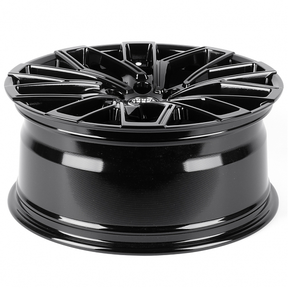 Литые диски 82569 Audi IVF-3385 19 J8.5 ET35 5x112 66.45 чёрный глянцевый: Фото 7