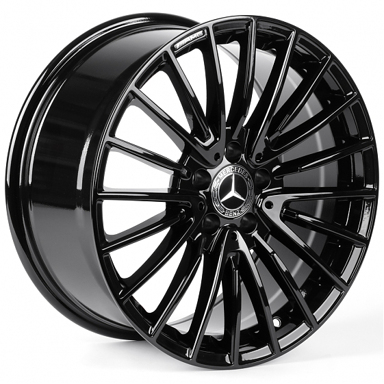 Литые диски 82526 Mercedes-Benz 8337F 18 J8.5 ET35 5x112 66.6 чёрный глянцевый: Фото 4