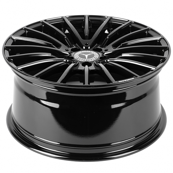Литые диски 82526 Mercedes-Benz 8337F 18 J8.5 ET35 5x112 66.6 чёрный глянцевый: Фото 7