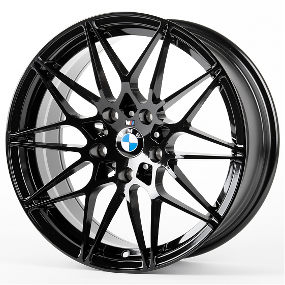 Литые диски 81082 BMW F0231-SB384 17 J7.5 ET30 5x120 72.6 чёрный глянцевый: Фото 5