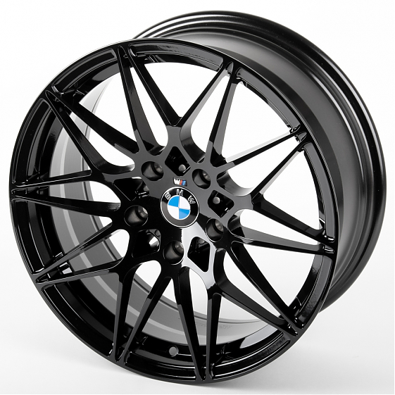 Литые диски 81082 BMW F0231-SB384 17 J7.5 ET30 5x120 72.6 чёрный глянцевый: Фото 6