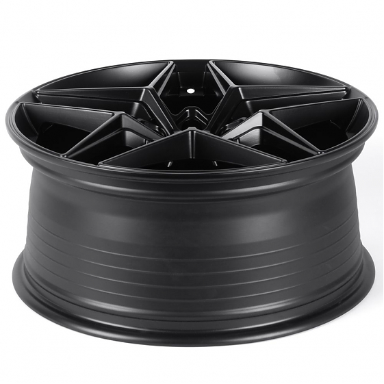 Литые диски 82155 HRE F122-FG597 19 J9.5 ET38 5x114.3 73.1 чёрный матовый: Фото 7