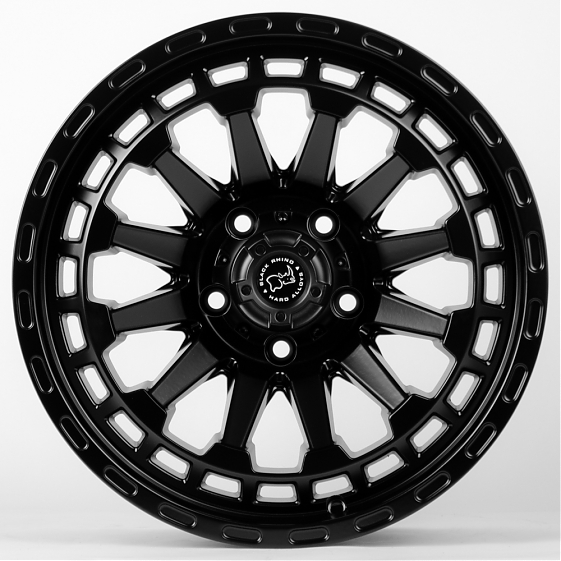 Литые диски 80439 Black Rhino JT194-7-SB387 17 J9 ET-10 5x127 71.5 чёрный: Фото 1