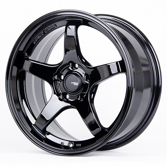 Литые диски 80740 Advan 1783-CS234 17 J8 ET35 5x114.3 73.1 чёрный глянцевый: Фото 5