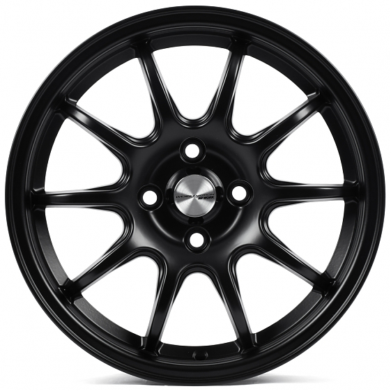 Литые диски 82162 Work 12243-FG412 15 J6.5 ET35 4x100 73.1 чёрный матовый: Фото 1