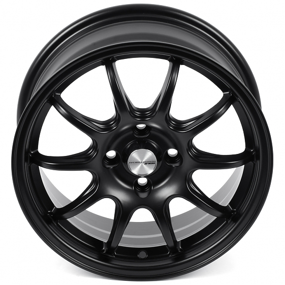 Литые диски 82162 Work 12243-FG412 15 J6.5 ET35 4x100 73.1 чёрный матовый: Фото 3