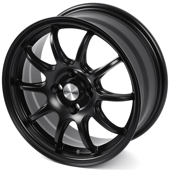 Литые диски 82162 Work 12243-FG412 15 J6.5 ET35 4x100 73.1 чёрный матовый: Фото 5