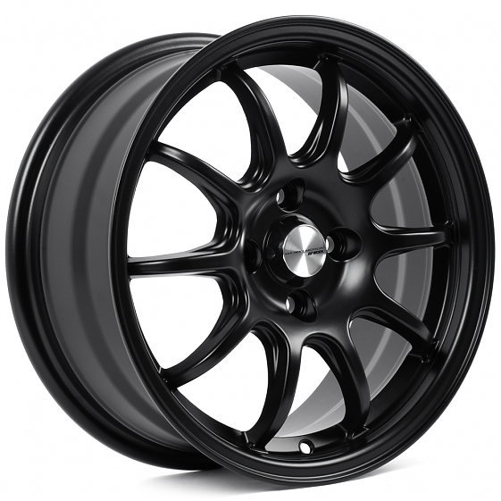 Литые диски 82162 Work 12243-FG412 15 J6.5 ET35 4x100 73.1 чёрный матовый: Фото 6