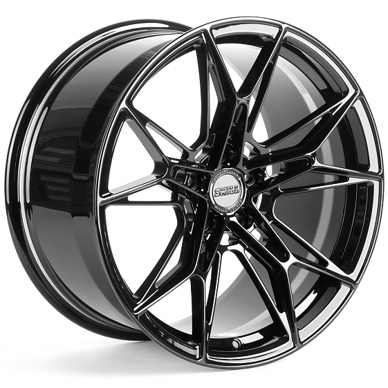 Кованые диски H260710EF SKILL SL317-SK317 19 J8.5 ET28 5x112 66.6 чёрный глянцевый: Фото 4