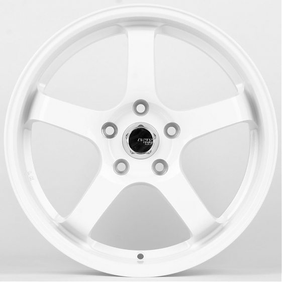 Литые диски 80614 Advan F144-SV272 17 J7.5 ET35 5x100 73.1 белый: Фото 1