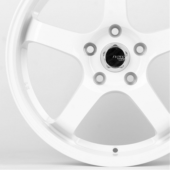 Литые диски 80614 Advan F144-SV272 17 J7.5 ET35 5x100 73.1 белый: Фото 2