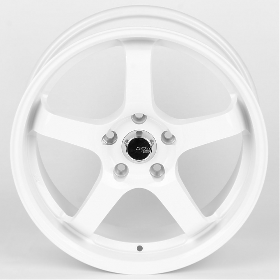 Литые диски 80614 Advan F144-SV272 17 J7.5 ET35 5x100 73.1 белый: Фото 3