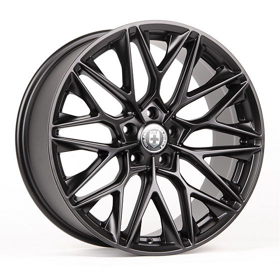 Литые диски 80801 HRE 2158-SB406 19 J8.5 ET40 5x112 66,45 чёрный матовый: Фото 4