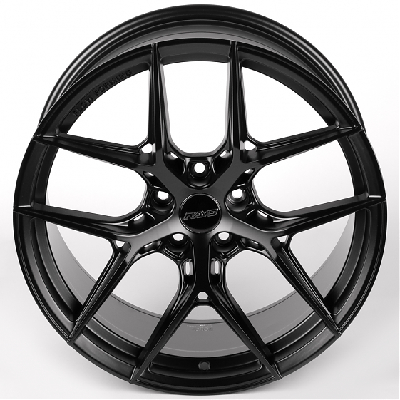 Литые диски 81906 Rays iV-914-DS347 19 J9.5 ET41 5x112 66.56 чёрный матовый: Фото 3