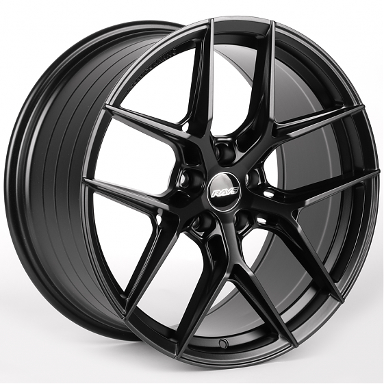 Литые диски 81906 Rays iV-914-DS347 19 J9.5 ET41 5x112 66.56 чёрный матовый: Фото 4