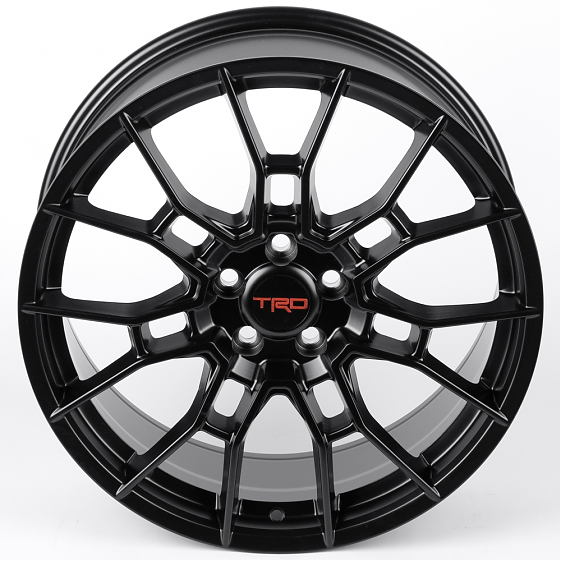 Литые диски 82550 TRD FA786 20 J8.5 ET40 5x114.3 60.1 чёрный матовый: Фото 3