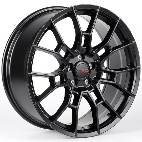 Литые диски 82550 TRD FA786 20 J8.5 ET40 5x114.3 60.1 чёрный матовый: Фото 4