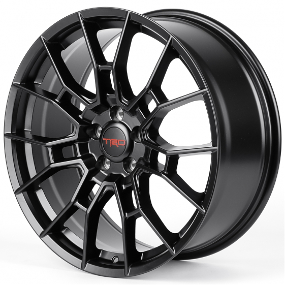 Литые диски 82550 TRD FA786 20 J8.5 ET40 5x114.3 60.1 чёрный матовый: Фото 5