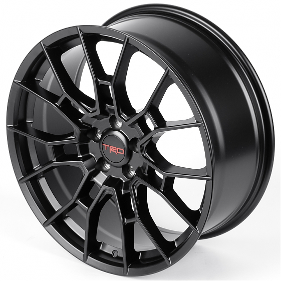 Литые диски 82550 TRD FA786 20 J8.5 ET40 5x114.3 60.1 чёрный матовый: Фото 6