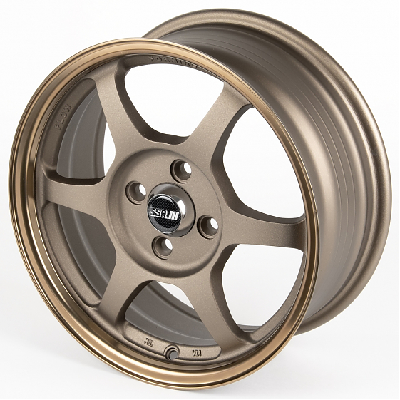 Литые диски 81249 SSR 6052X-SV252 15 J6.5 ET40 4x100 73.1 бронза тёмная: Фото 6