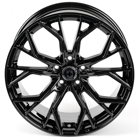 Литые диски 81014 HRE CT354-23341-90 18 J8 ET40 5x108 73.1 чёрный глянцевый: Фото 3