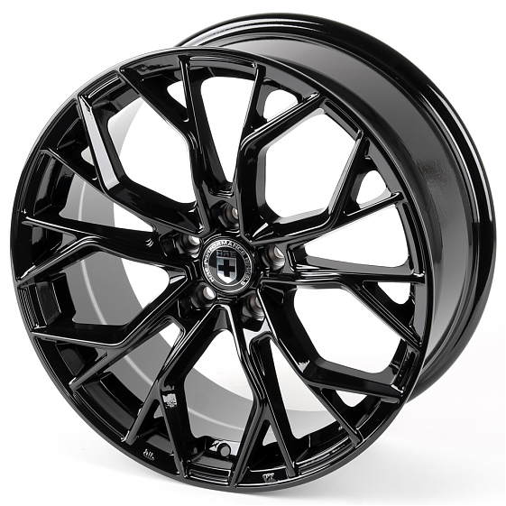 Литые диски 81014 HRE CT354-23341-90 18 J8 ET40 5x108 73.1 чёрный глянцевый: Фото 5