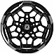 Кованые диски H250925J SKILL SV171-SB563 20 J9 ET45 5x150 110.1 чёрный глянцевый + полировка + тёмны