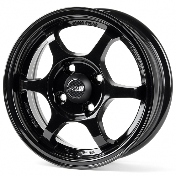 Литые диски 80895 SSR 1541-SL010 13 J5 ET35 4x100 60.1 чёрный глянцевый: Фото 4