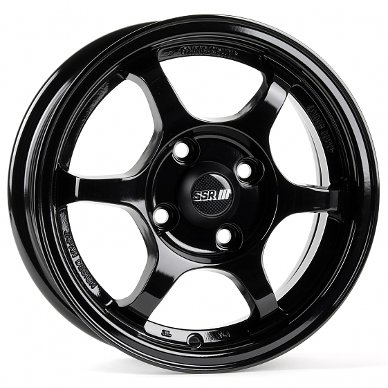 Литые диски 80895 SSR 1541-SL010 13 J5 ET35 4x100 60.1 чёрный глянцевый: Фото 6