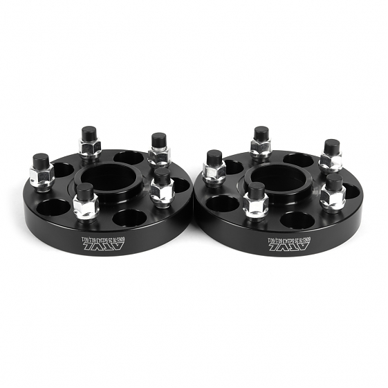 Проставка 41094 ATVL 5x114.3 60,1/60,1 12x1,5 25mm чёрный: Фото 3