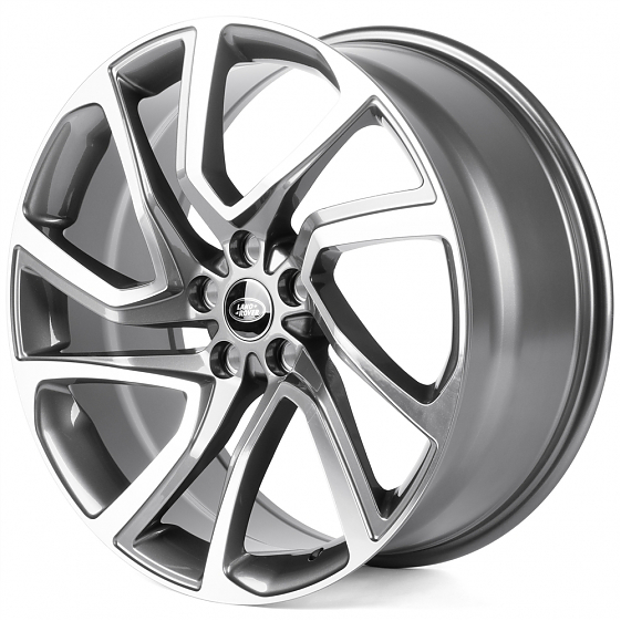 Кованые диски 0923-137 PTRACING HJ409-SK349 21 J9.5 ET45 5x120 72.56 графит + полированные спицы: Фото 5