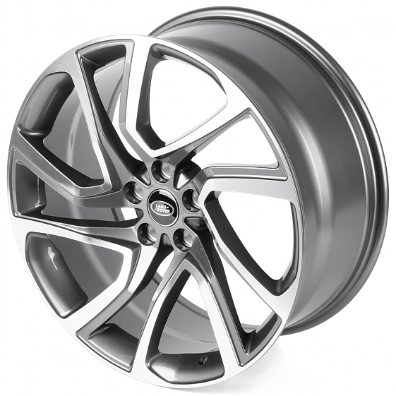 Кованые диски 0923-137 PTRACING HJ409-SK349 21 J9.5 ET45 5x120 72.56 графит + полированные спицы: Фото 6