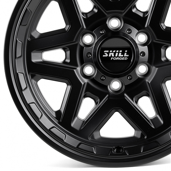 Кованые диски H240604M SKILL SV753-CS368 17 J8.5 ET15 6x135 87.1 чёрный матовый: Фото 2