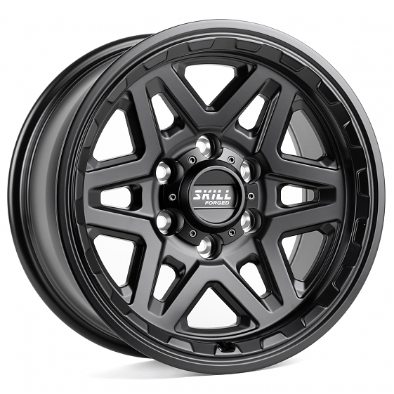Кованые диски H240604M SKILL SV753-CS368 17 J8.5 ET15 6x135 87.1 чёрный матовый: Фото 4