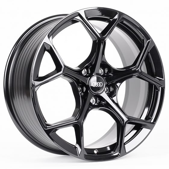 Литые диски 81127 Audi F1171-CS255 19 J8.5 ET35 5x112 66.6 чёрный: Фото 4