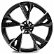 Кованые диски H241227E SKILL SL685-SB563 20 J9 ET20 5x112 66.5 чёрный глянцевый + полированные спицы