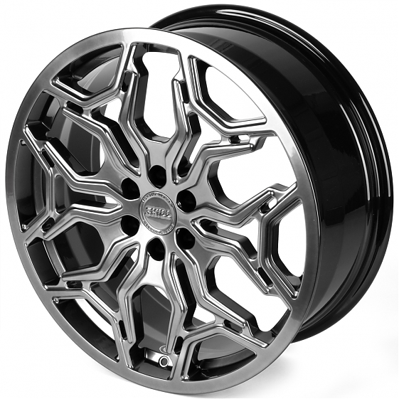 Кованые диски H250522A SKILL SV127-SK331 20 J8 ET46 6x114.3 67.1 серебро тёмное: Фото 6