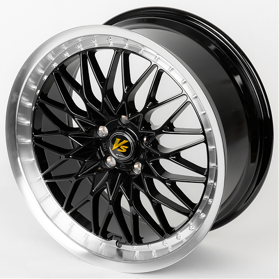 Литые диски 80402 Work ZT912-FG454 19 J8.5 ET35 5x100 73.1 чёрный + полированный обод: Фото 5