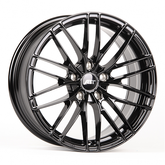 Литые диски 80693 ABT DQ007-SK154 17 J7.5 ET35 5x114.3 73.1 чёрный глянцевый: Фото 4