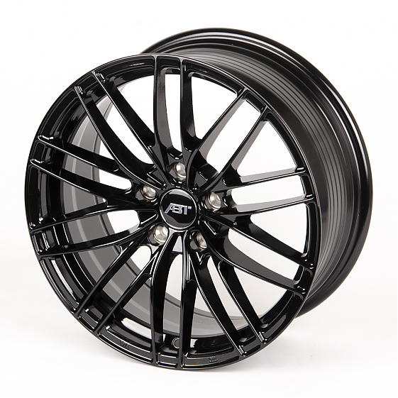 Литые диски 80693 ABT DQ007-SK154 17 J7.5 ET35 5x114.3 73.1 чёрный глянцевый: Фото 6