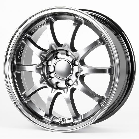 Литые диски 81265 Rays 1345D-DS216 15 J6.5 ET40 4x100/4x114.3 73.1 серебро тёмное: Фото 5
