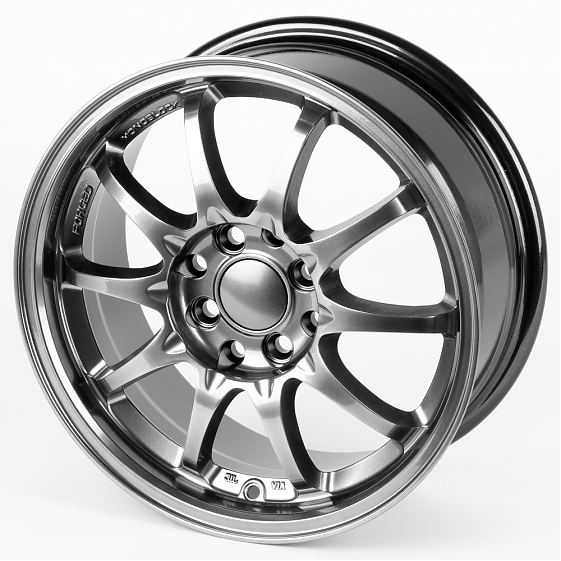 Литые диски 81265 Rays 1345D-DS216 15 J6.5 ET40 4x100/4x114.3 73.1 серебро тёмное: Фото 6