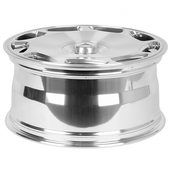Кованые диски H241223EF SL722-SB563 20 J9 ET34 5x112 66.6 серебро + зеркальная полировка: Фото 7
