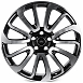 Кованые диски 0923-102 PTRACING FG085X-CS428 21 J9.5 ET48 5x120 72.56 чёрный + полированные спицы