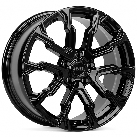 Кованые диски 231027Z SKILL SL379-DS204 19 J8.5 ET48 5x112 66.6 чёрный глянцевый: Фото 4