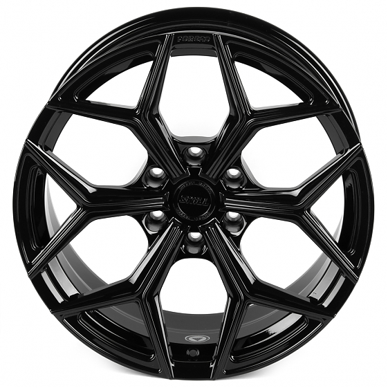 Кованые диски H251129H SKILL SL401-SK333 20 J9 ET0 6x139.7 77.8 чёрный глянцевый: Фото 3