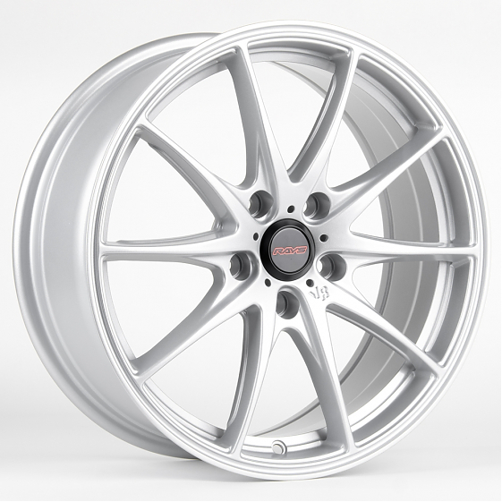Литые диски 81208 Rays 5203-SL041 17 J7 ET38 5x114.3 73.1 серебро глянцевое: Фото 4