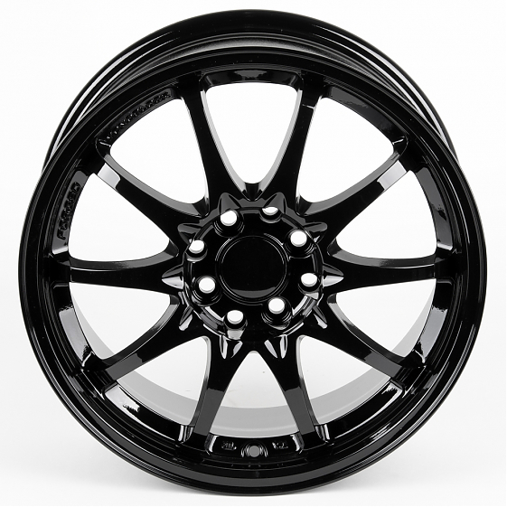 Литые диски 81276 Rays 13453-FG442 16 J7 ET40 4x100/4x114.3 73.1 чёрный: Фото 3